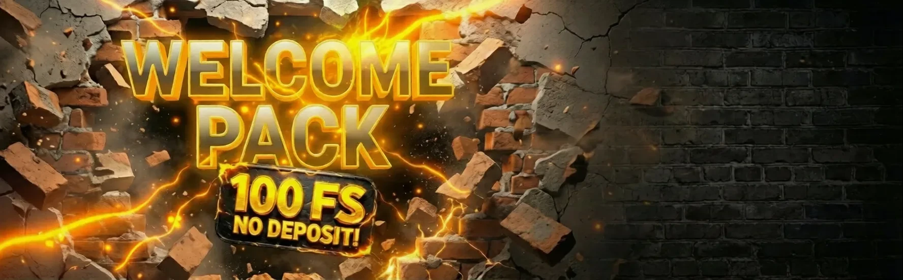 Welcome Pack 100 FS No Deposit